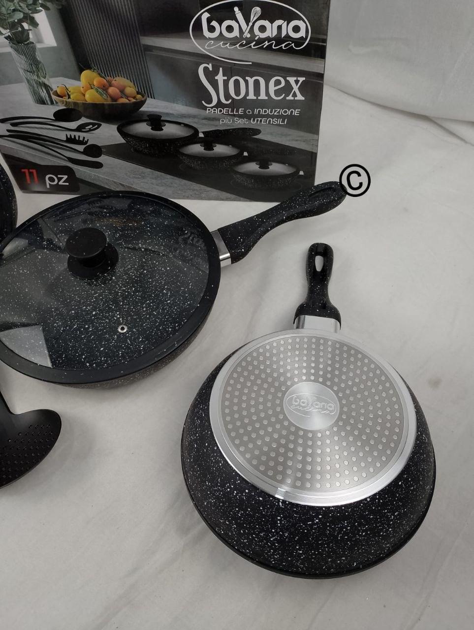 Batteria Cucina 11 Pezzi – Padelle Alte per una Cucina Professionale