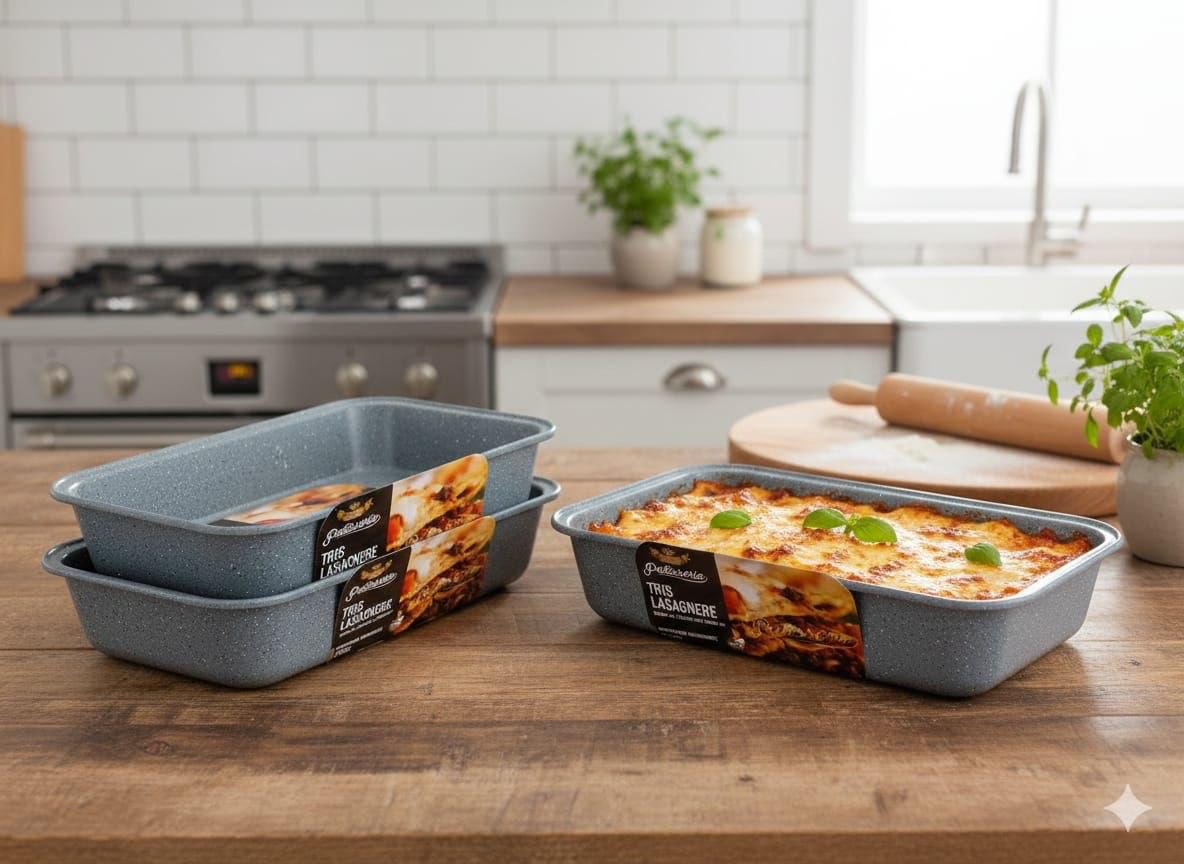 Lasagnere Antiaderenti – Cottura Perfetta e Pulizia Facile