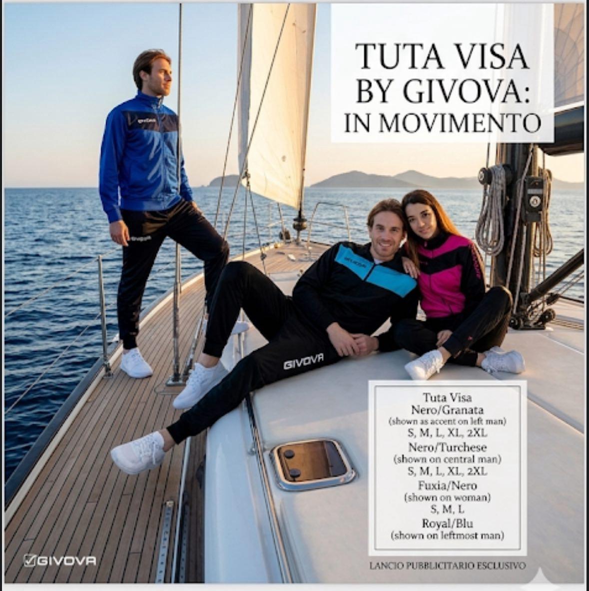⚽ Completo Givova originale – Stile sportivo e massimo comfort