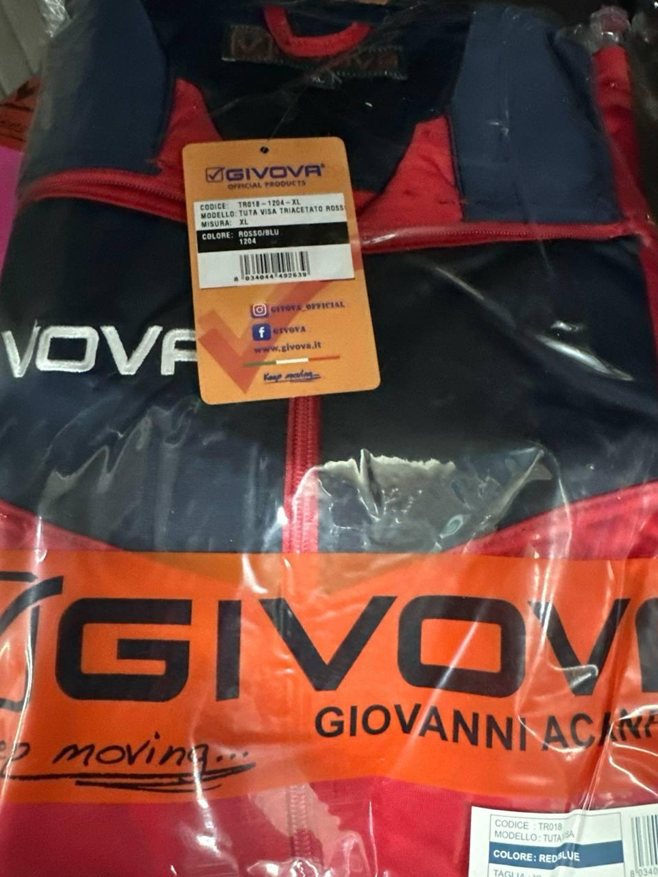 ⚽ Completo Givova originale – Stile sportivo e massimo comfort