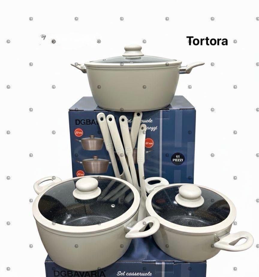 Set Casseruole & Mestoli 11+5 – Cucina Facile e Elegante