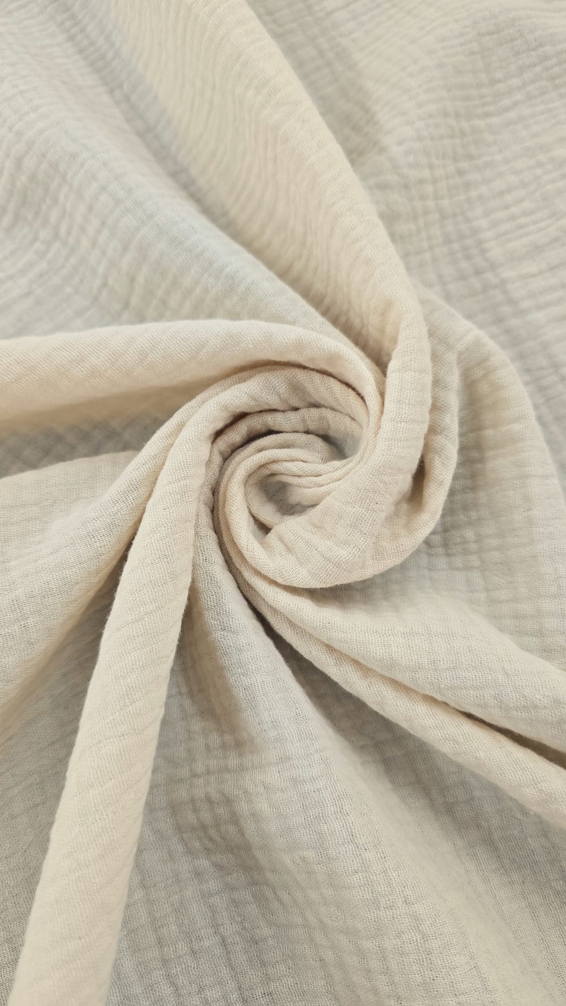 Tessuto Mussola 100% Cotone – Leggero, Traspirante e Naturale
