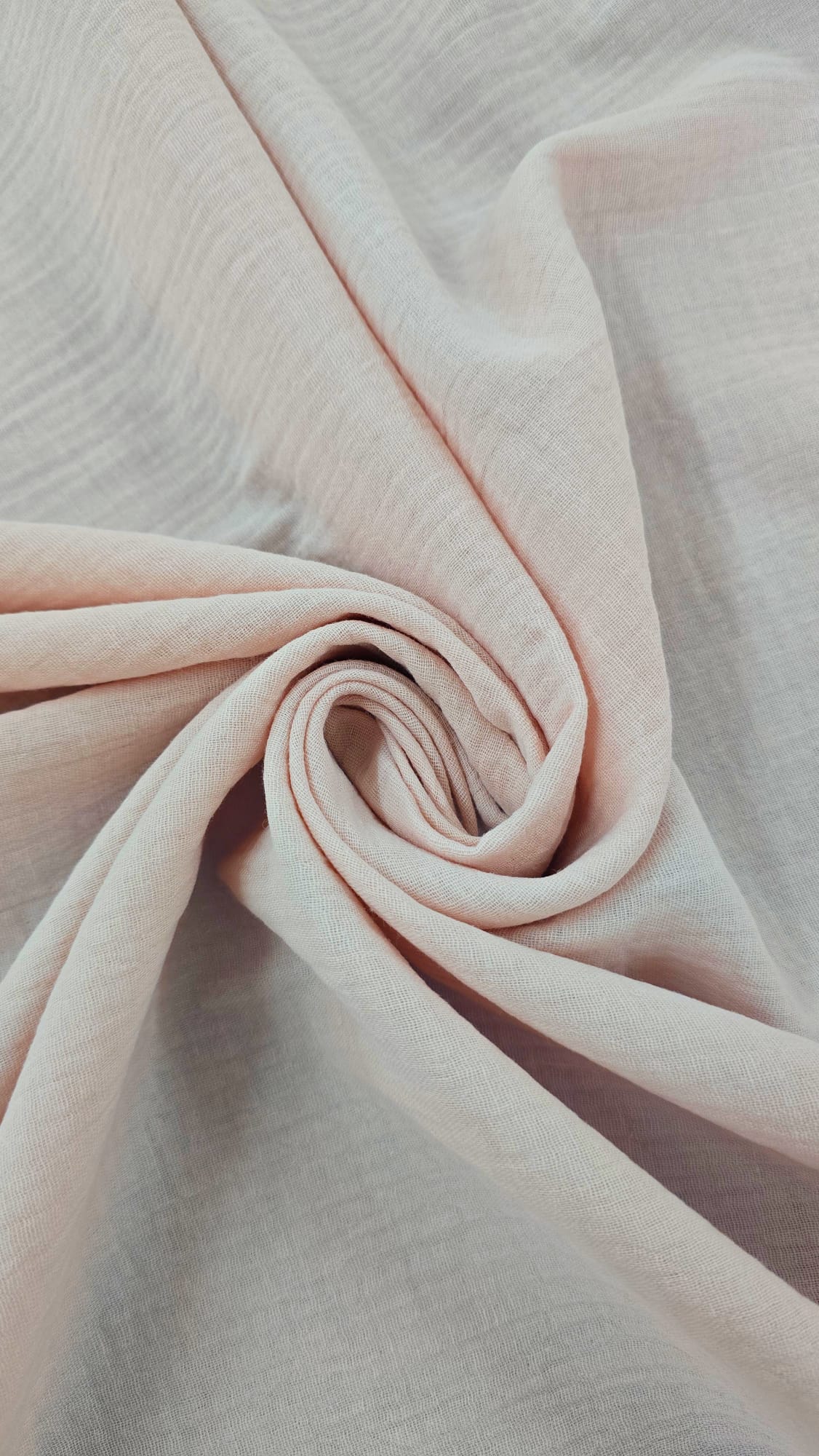 Tessuto Mussola 100% Cotone – Leggero, Traspirante e Naturale