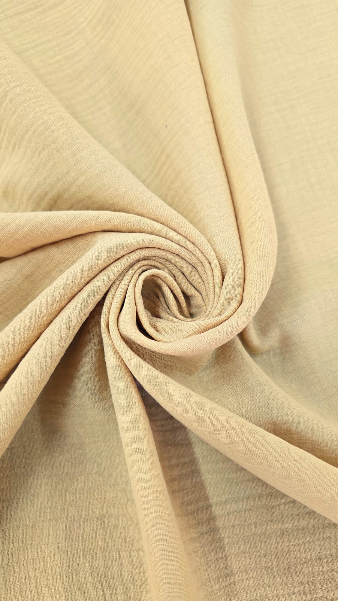 Tessuto Mussola 100% Cotone – Leggero, Traspirante e Naturale