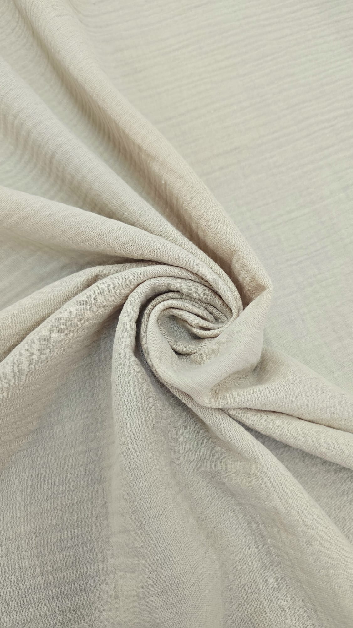 Tessuto Mussola 100% Cotone – Leggero, Traspirante e Naturale
