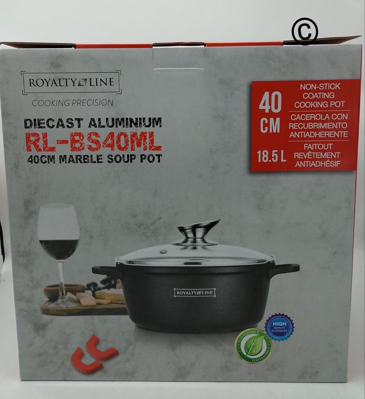 Casseruola in Pietra Lavica Antiaderente