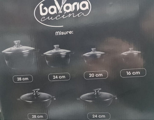 BATTERIA 20 PEZZI BAVARIA