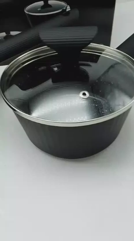 Set 3 Pentolini con Coperchio – Praticità e Qualità in Cucina