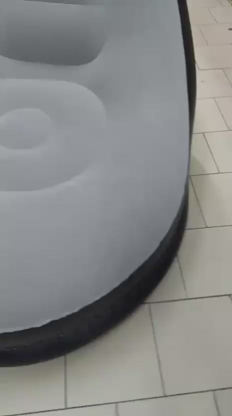 Poltrona Gonfiabile con Pouf Coordinato – Relax Portatile