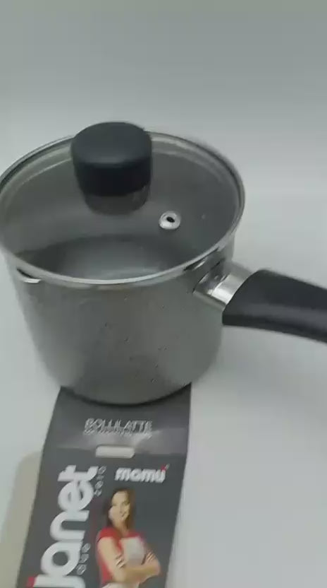 Bollilatte con Coperchio in Vetro – Cottura Facile e Veloce