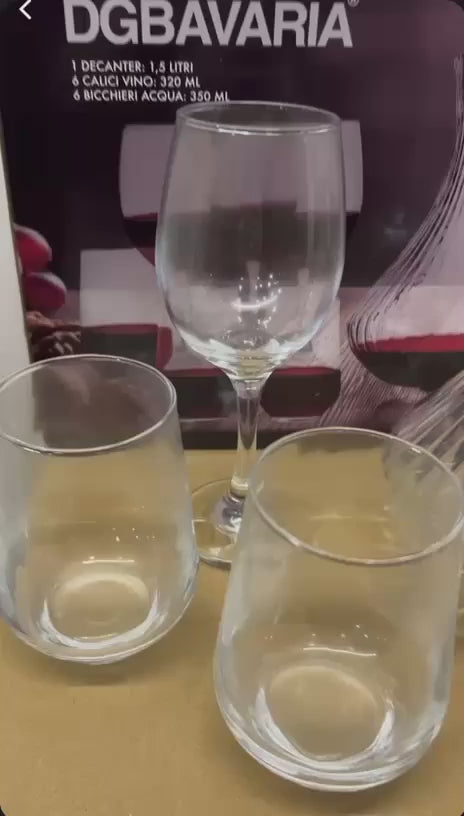 Servizio Bicchieri 13 Pezzi: Stile e Raffinatezza a Tavola