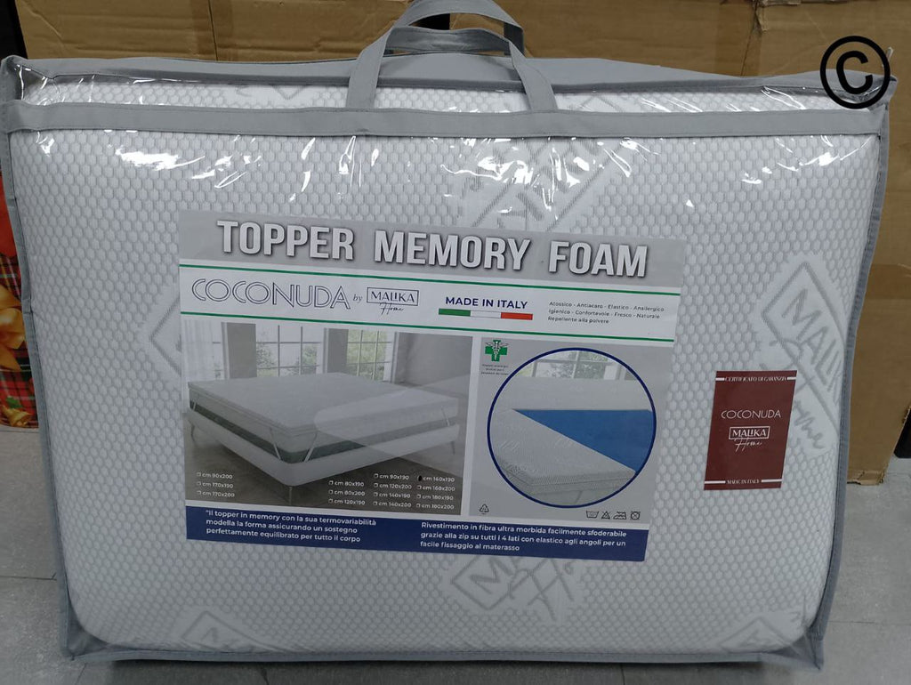 Topper matrimoniale Memory Foam